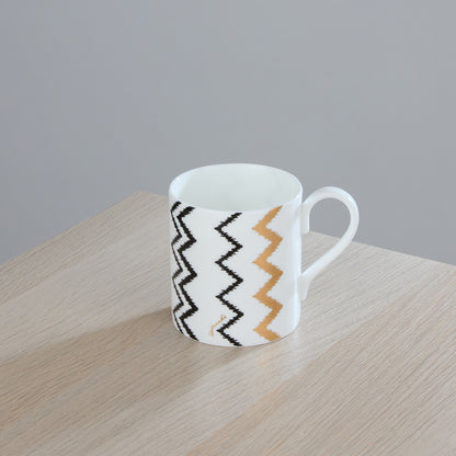 Gilded Coffee Mug Set