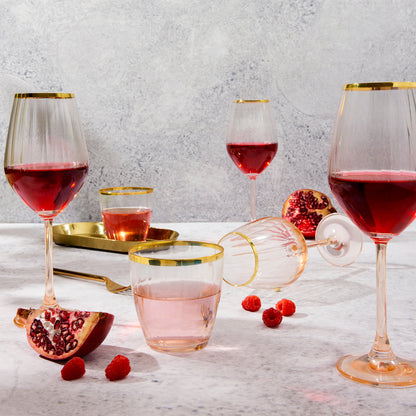 Set of 6 Soho Wine Glass - Clear
