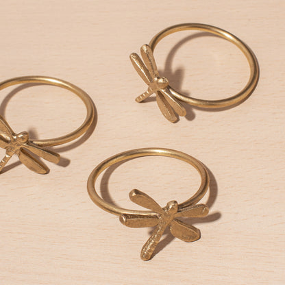 Set of 6 Vayu Napkin Rings