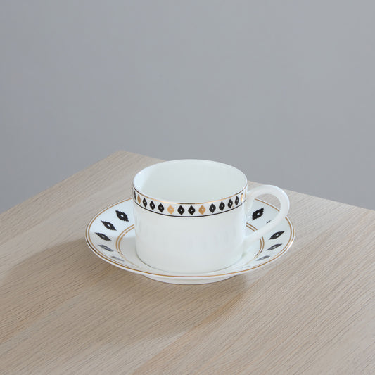 Gilded Tea Cup Set