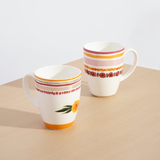 Marigold Large Coffee Mug Set