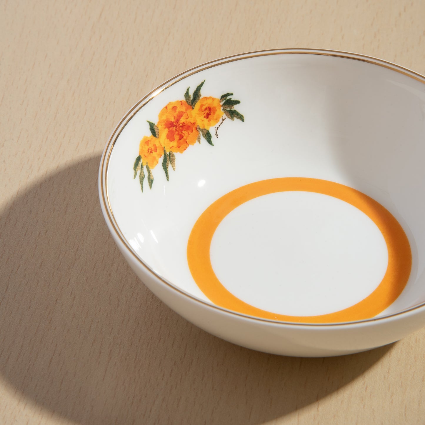 Marigold Katori Bowl