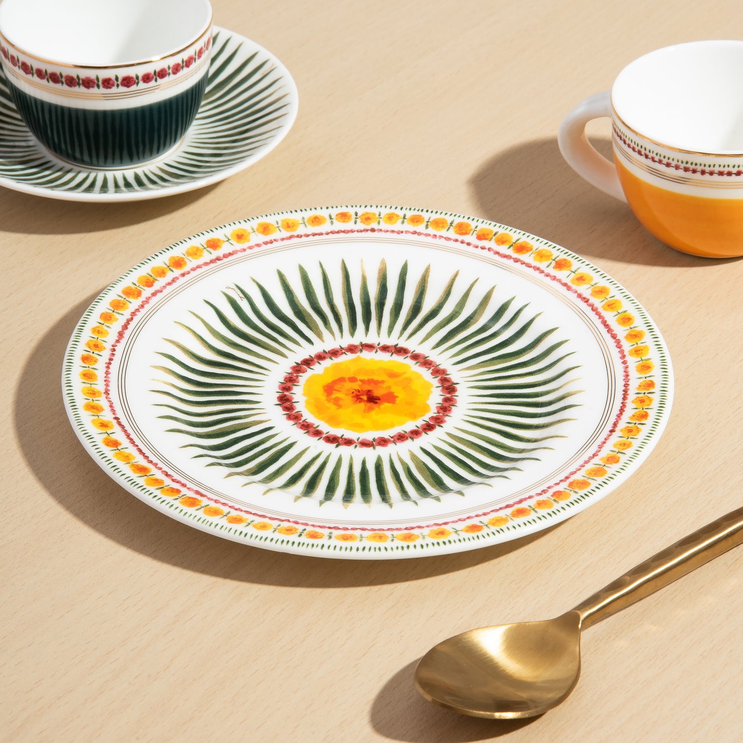 Marigold Tea Plate