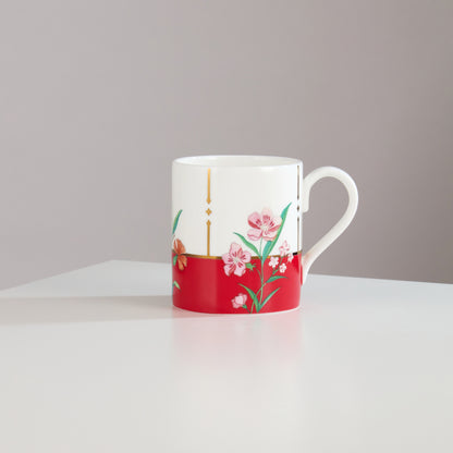Bloom Coffee Mug Set - Brick