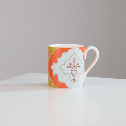 Morocco Coffee Mug Set - Tangerine